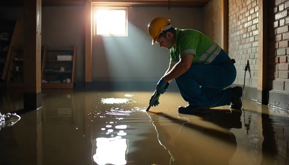 Professional water damage restoration services in Red Rock, TX